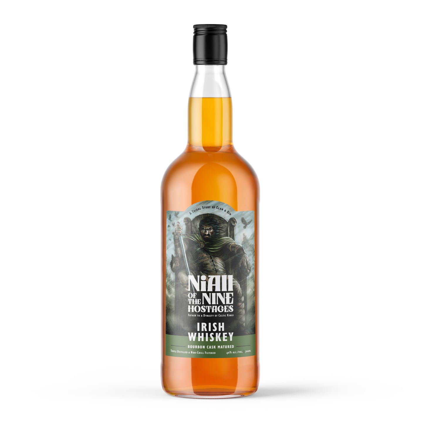 Niall of the Nine Hostages Bourbon Cask Matured Irish Whiskey